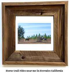 horse trail rides near me in Hercules, California